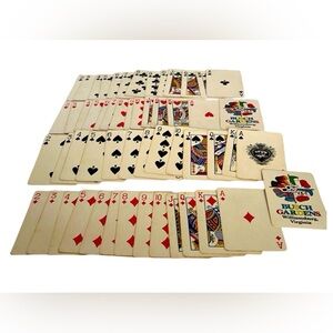 The Old Country Busch Gardens Williamsburg VA  Vtg Playing Cards. Pre owned